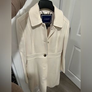 J. Crew lady day topcoat